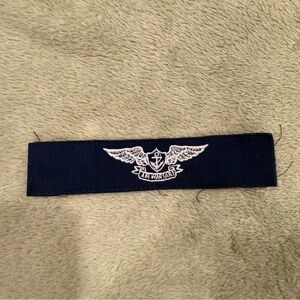 LOT OF 3 USN UNIFORM PATCHES AW/SW for utilities AW for coveralls